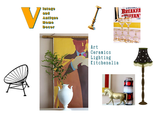 Vintage furniture,art,ceramics and lighting